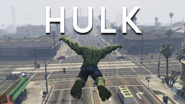 GTA 5 : Hulk débarque à Los Santos pour tout casser