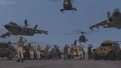 GTA 5 : l'entrainement intense d'un crew militaire sur GTA Online