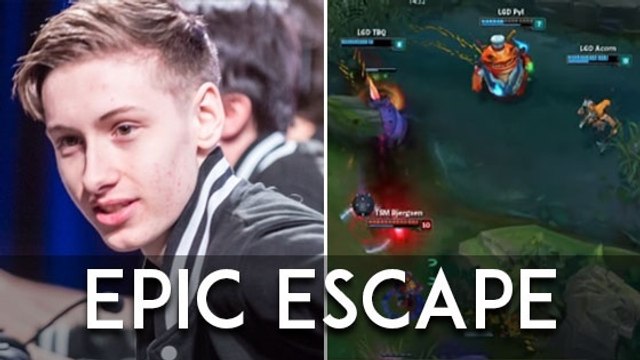 League of Legends : Bjergsen réalise une escape incroyable lors des IEM San José