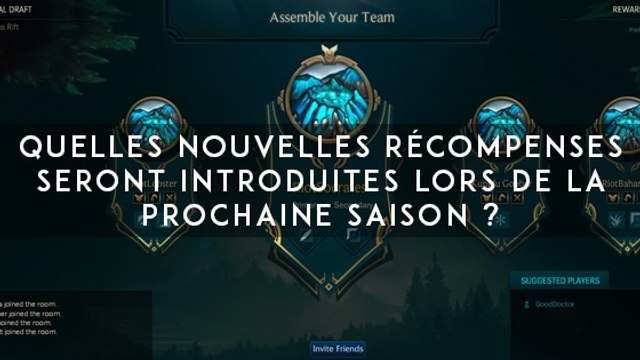 League of Legends : quelles nouvelles récompenses seront introduites lors de la prochaine saison ?