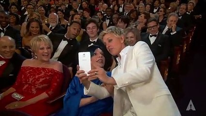 2014 Oscar Ödülleri - Ellen DeGeneres Selfie