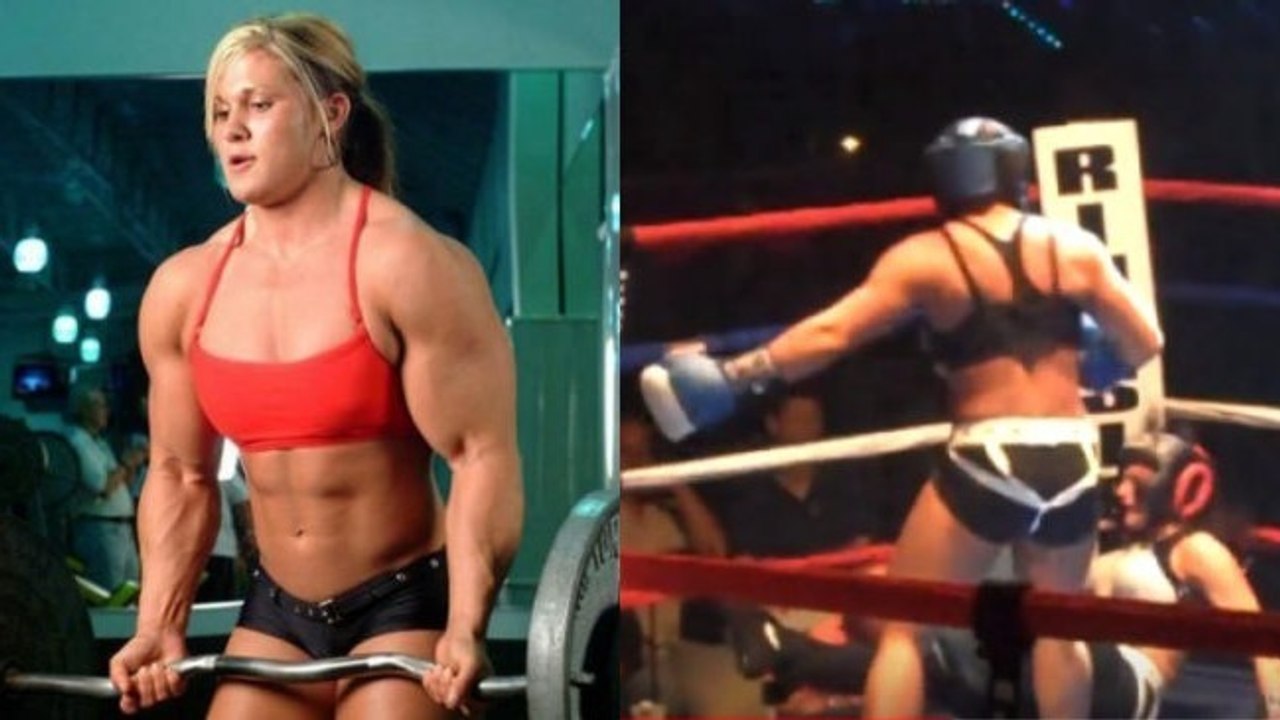 Wenn eine Bodybuilderin gegen eine Boxerin antritt, dann dauert der Kampf nur 60 Sekunden