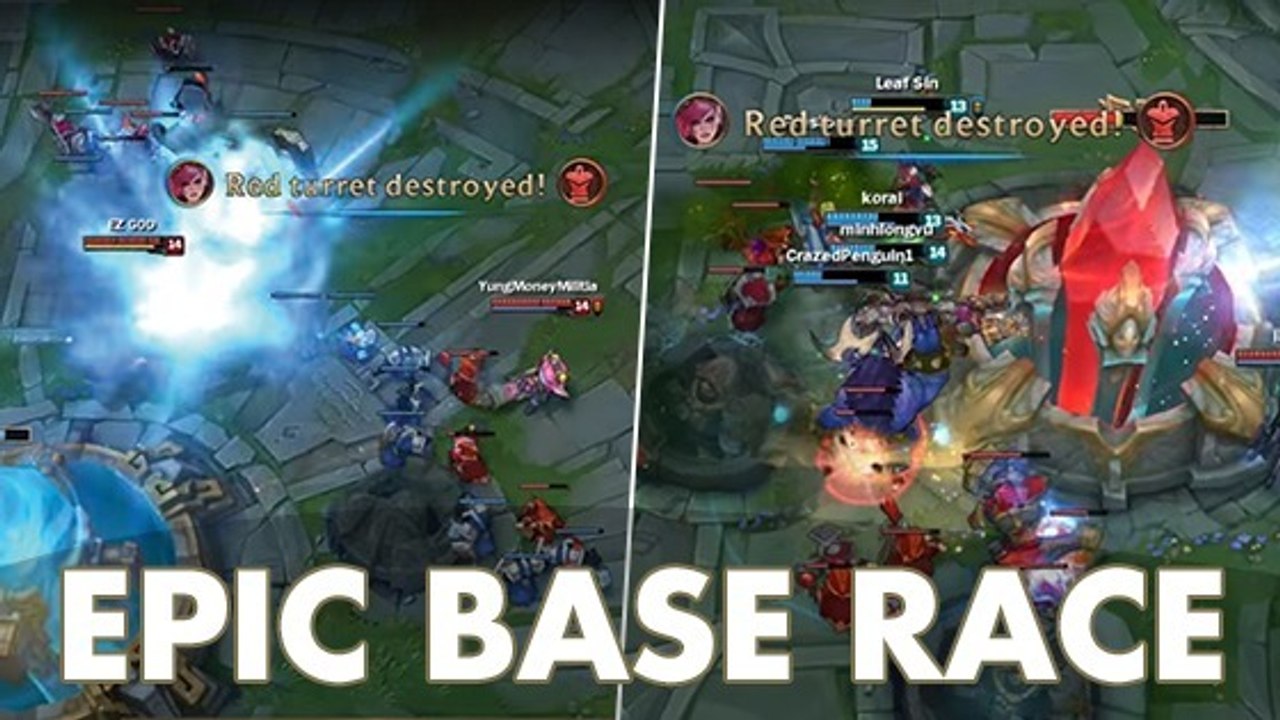 League of Legends : la fin de partie la plus tendue de l'histoire du jeu