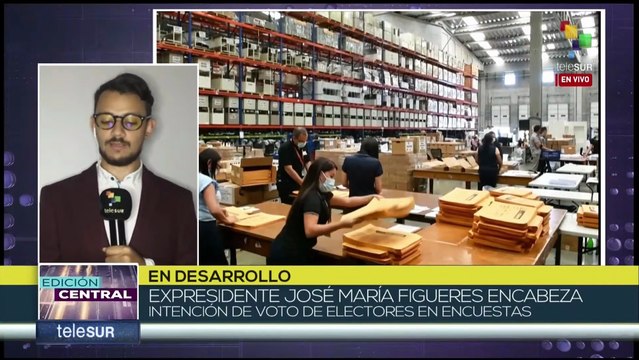 Expresidente José María Figueres al frente de intención de voto en Costa Rica