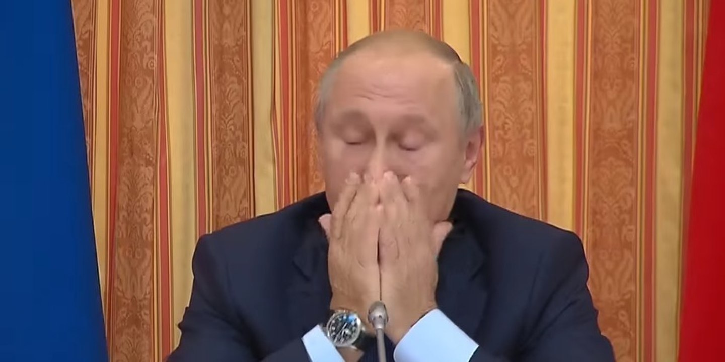 So reagiert Wladimir Putin auf einen Ausrutscher seines Ministers