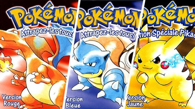 Pokémon : les versions Rouge, Bleu et Jaune ressortent sur Nintendo 3DS