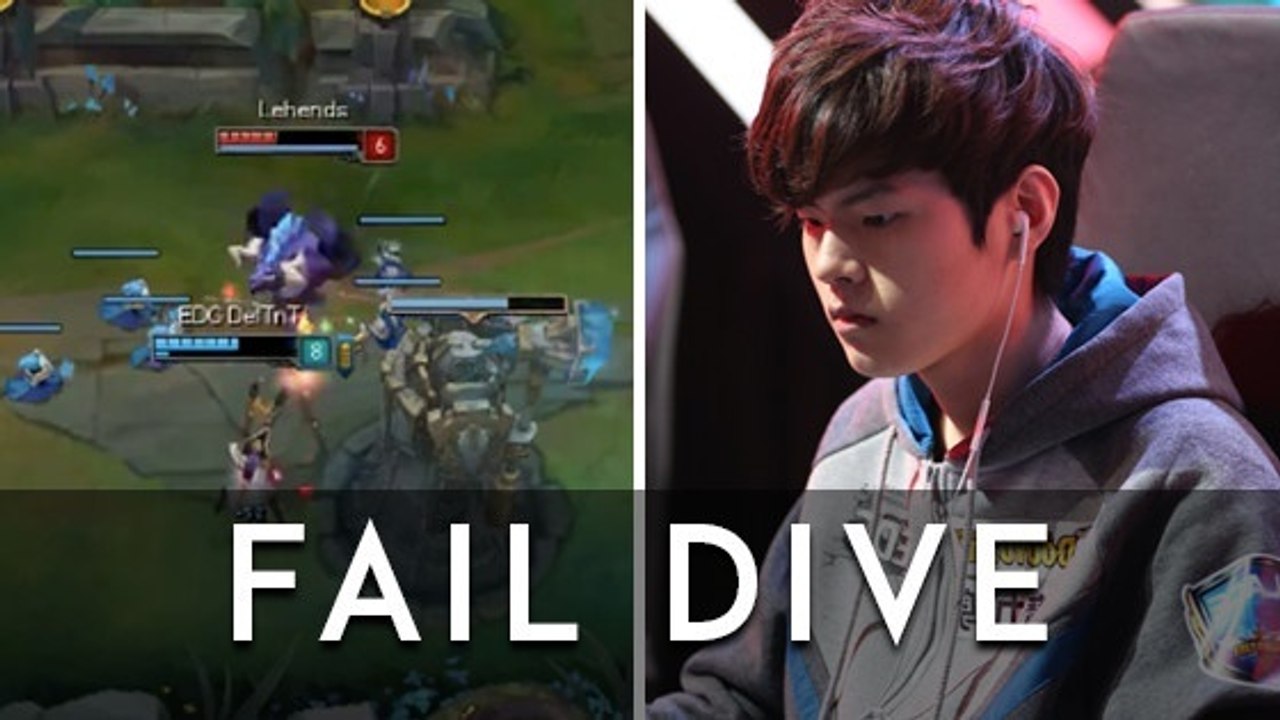 League of Legends : Deft humilie deux adversaires qui tentent de le dive