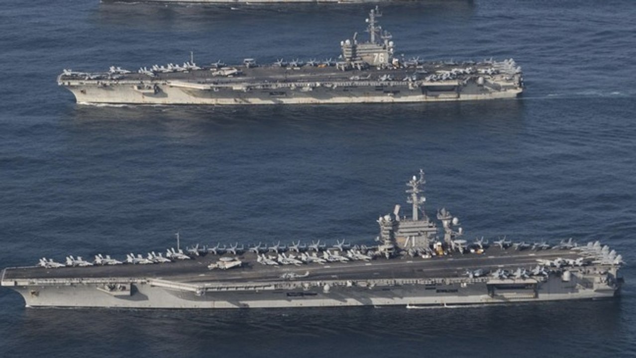 Die US-Navy fährt den schlimmsten Albtraum Nordkoreas auf