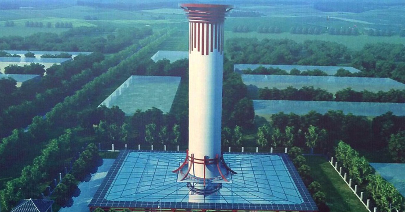 China: Der größte Luftreiniger der Welt nimmt den Betrieb auf
