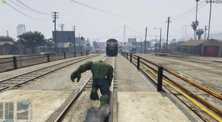 GTA 5 : la compilation des fails les plus dingues quand on joue Hulk dans Los Santos
