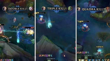 League of Legends : Rekkles prend un quadra kill en ayant build la Lame Enragée de Guinsoo sur Ezreal