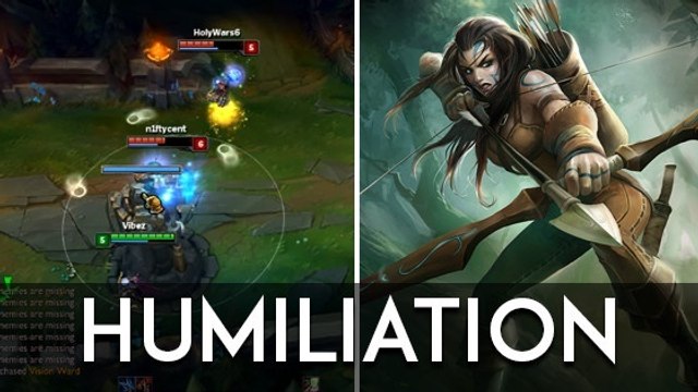 League of Legends : ils tentent le dive en 1v4 et se font humilier par Ashe