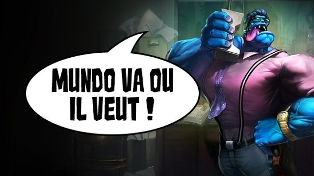 League of Legends : affronter Dr. Mundo ça ressemble malheureusement à ça