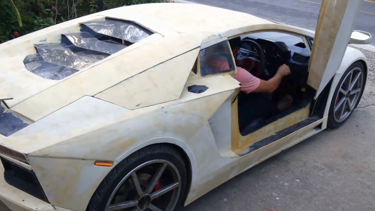 Zu wenig Geld: Mann baut sich seinen eigenen Lamborghini