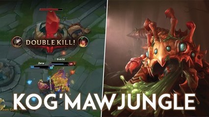 Download Video: League of Legends : il joue Kog'Maw jungle en Diamant, et ça marche