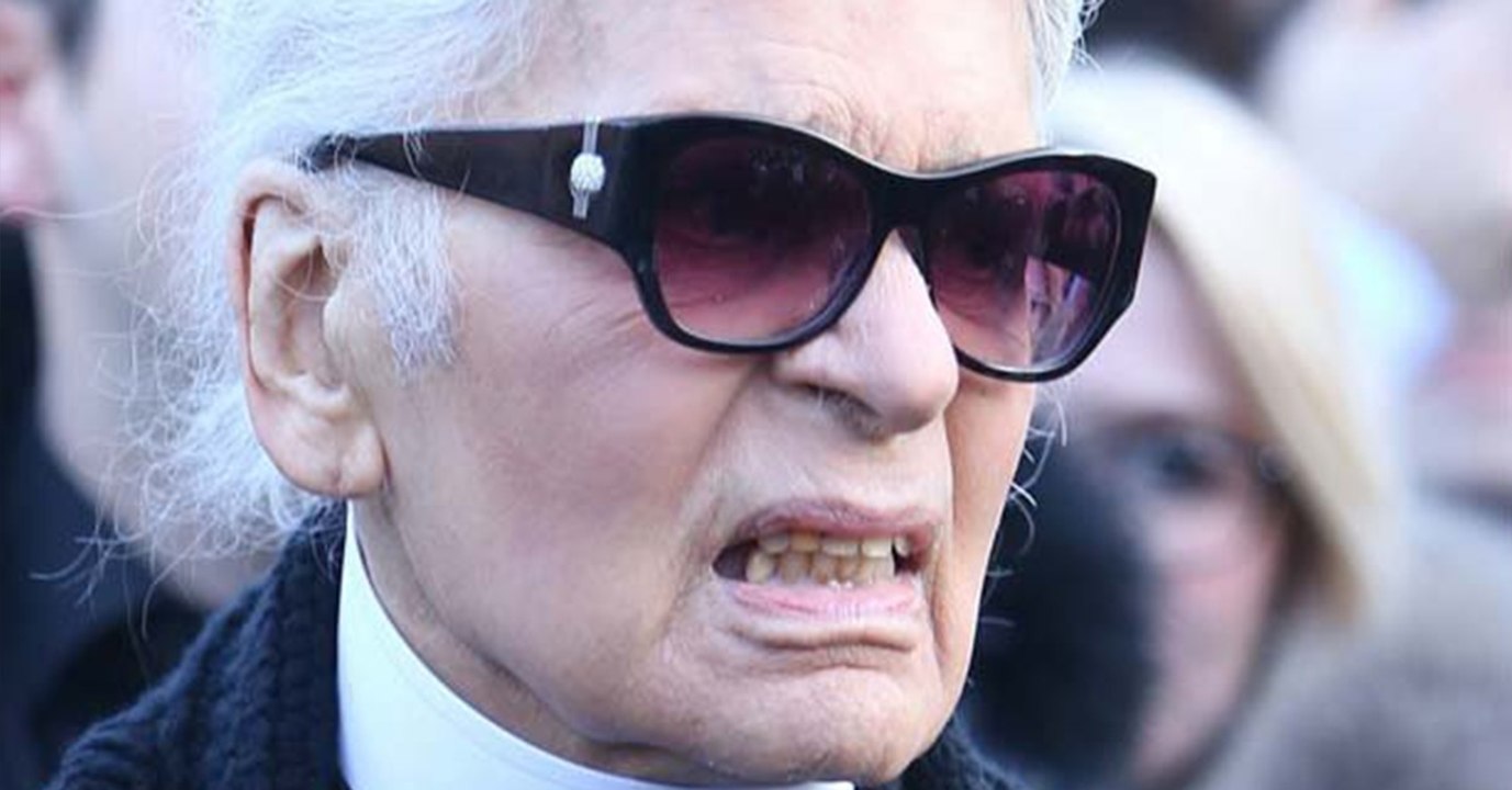 Karl Lagerfeld attackiert Angela Merkel und spricht Drohung aus