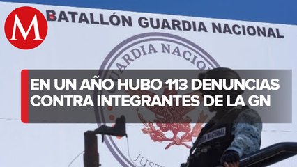 En 2021 hubo 113 denuncias penales contra integrantes de la Guardia Nacional: informe