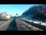 Car Loses Control and Flips Through the Air