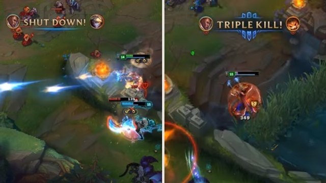 League of Legends : quand c'est très bien joué, Lucian est l'un des champions les plus OP du moment