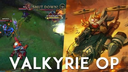 League of Legends : la Valkyrie de Corki est trop broken pour ces joueurs professionnels