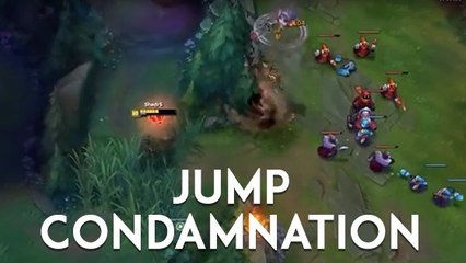 League of Legends : Vayne condamne Tristana en plein saut