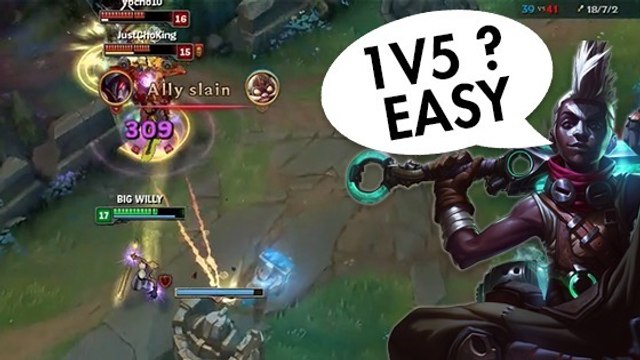 League of Legends : Ekko est le personnage parfait pour tenter un 1V5