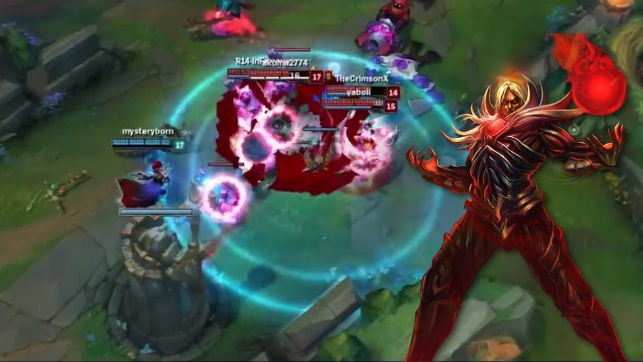 League of Legends : Vladimir est le meilleur perso pour prendre un pentakill en 1v5
