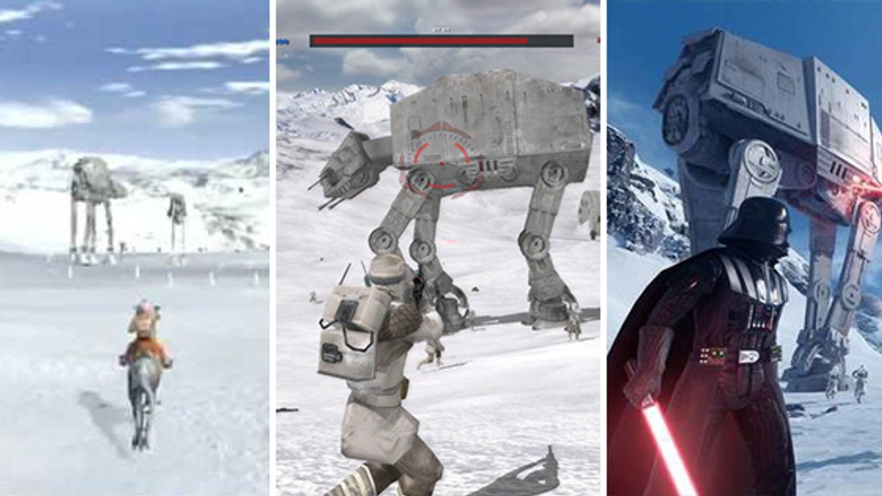 Star Wars : la bataille de Hoth à travers les années dans les jeux vidéo