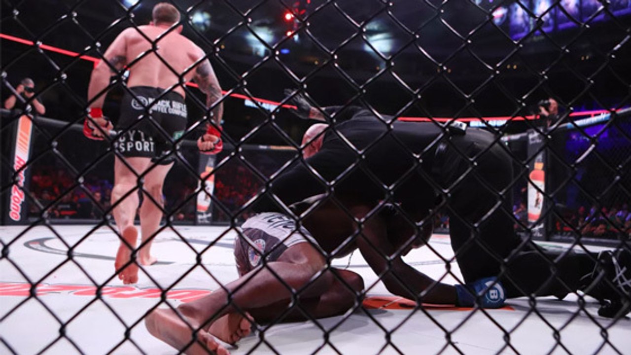 Bellator 199: der kampf zwischen ryan bader und king mo ist nach nur 15 sekunden vorbei