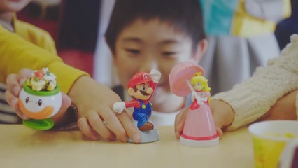 Mario débarque à McDonald avec des jouets collectors