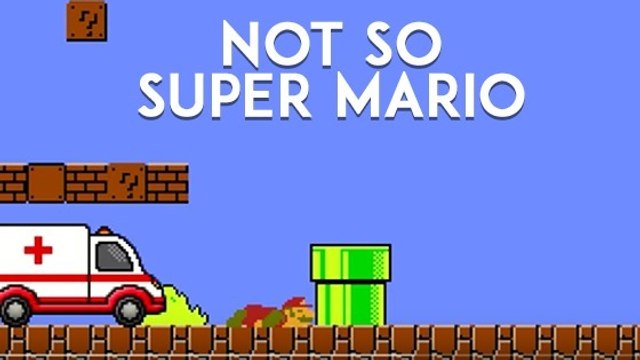 Mario : le pauvre plombier se retrouve en chaise roulante