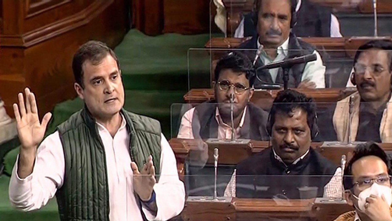 Nonstop: Rahul Gandhi targeted the Center in Pa...
