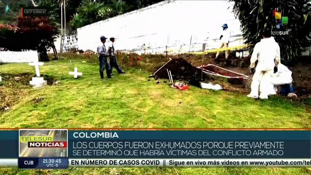 Colombia: Continúan búsquedas de víctimas desaparecidas producto de conflictos armados
