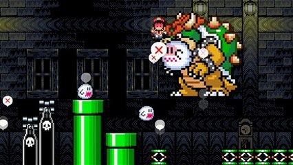 Super Mario Maker : il enregistre sa femme en train de jouer pour la première fois