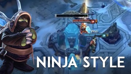 League of Legends : Rammus effectue le backdoor le plus sneaky en Aram