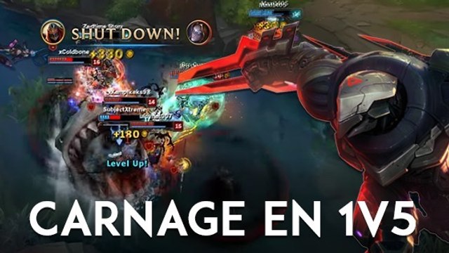 League of Legends : ce Zed prend un pentakill avec ses dégâts de zone