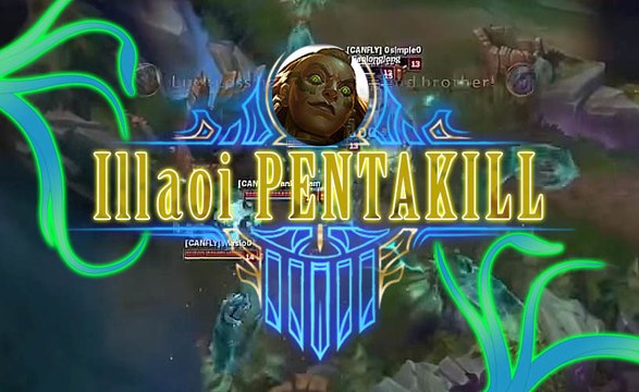 League of Legends : le Pentakill sans pression classique d'Illaoi en 1v5