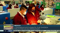 México: Estudiantes consideran medidas de prevención ante la Covid-19 durante el curso escolar