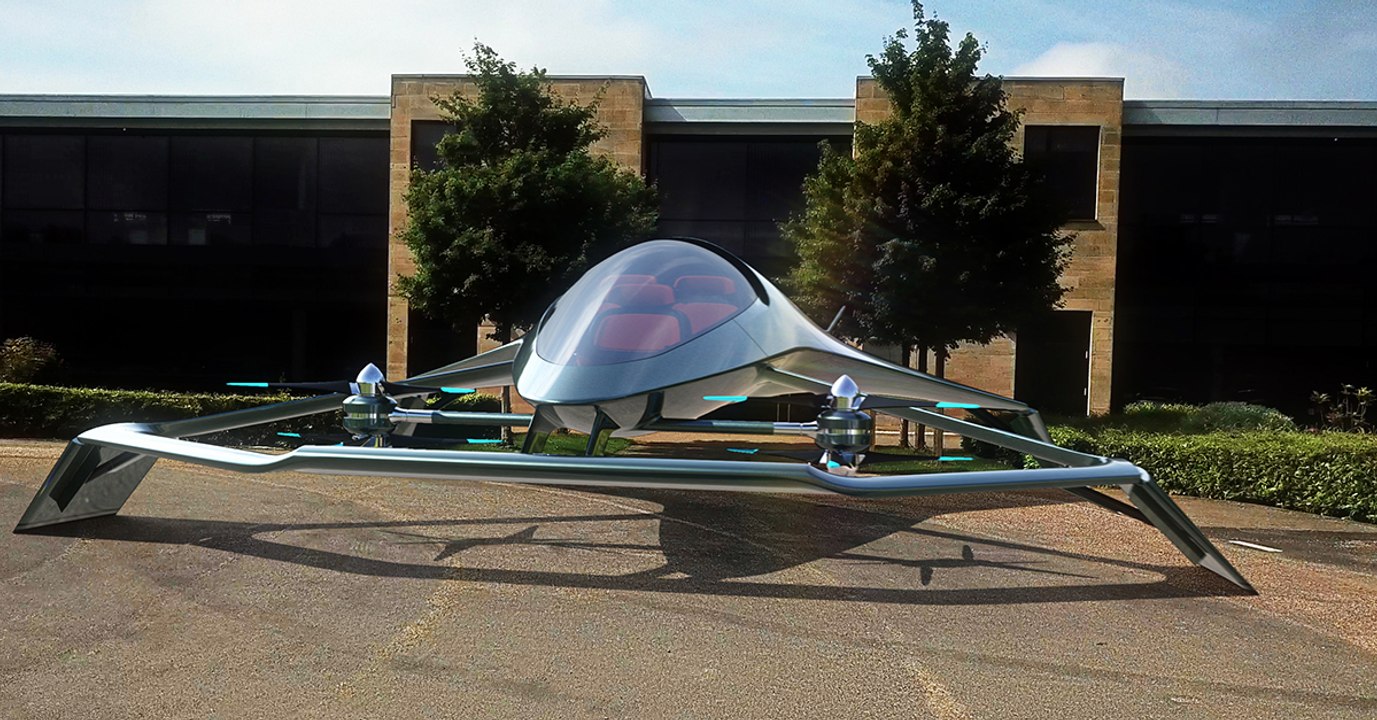 Aston martin stellt das erste fliegende auto der welt vor