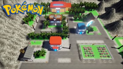 Pokémon : la région du Kanto recréée sous Unreal Engine 4