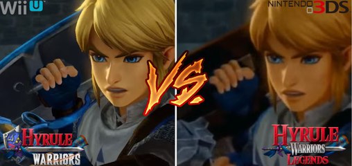 Hyrule Warriors Legends : la vidéo comparative entre la version Wii U et 3DS