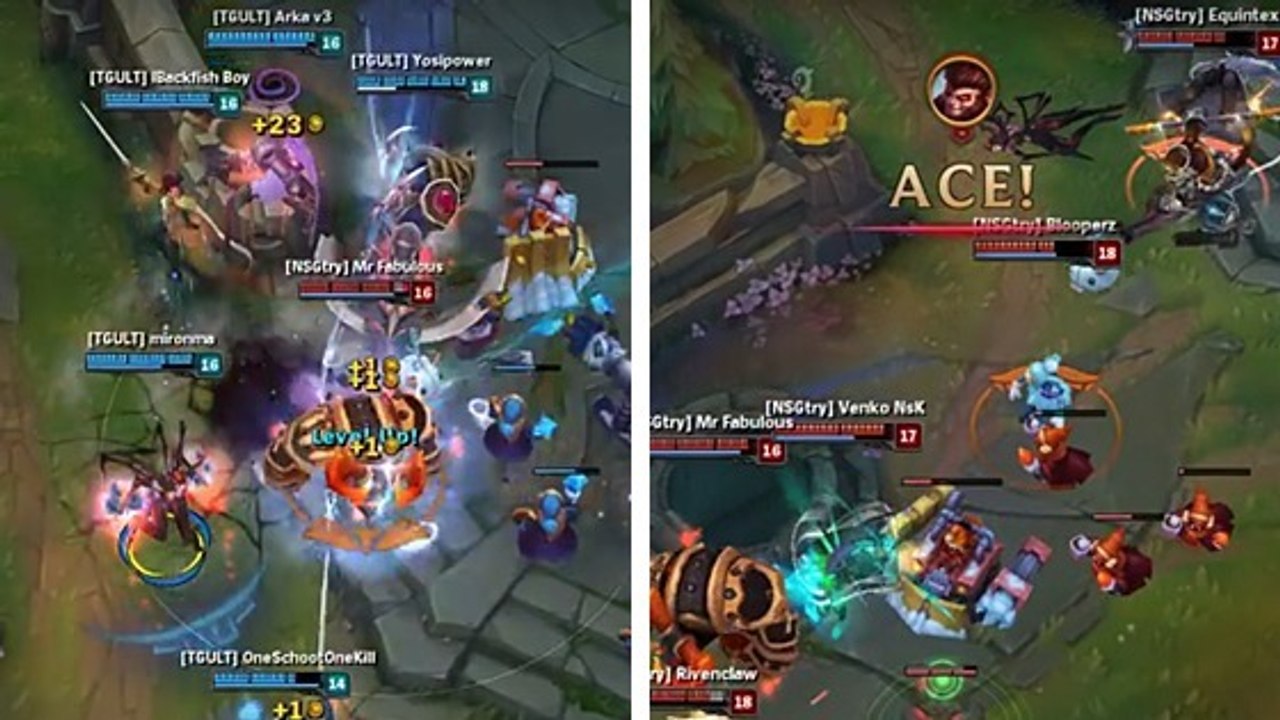 League of Legends : cette team trouve l'un des wombos combos les plus violents qu'on ait jamais vu