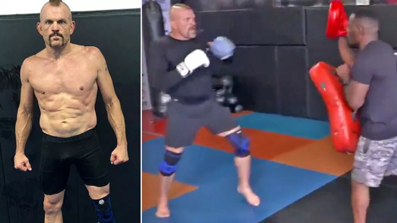 MMA: Die Bilder von Chuck Liddells Training lassen die Fans fassungslos zurück