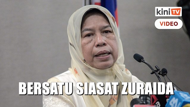 Bersatu pertimbang pecat Zuraida dakwaan kaitan dengan PBM