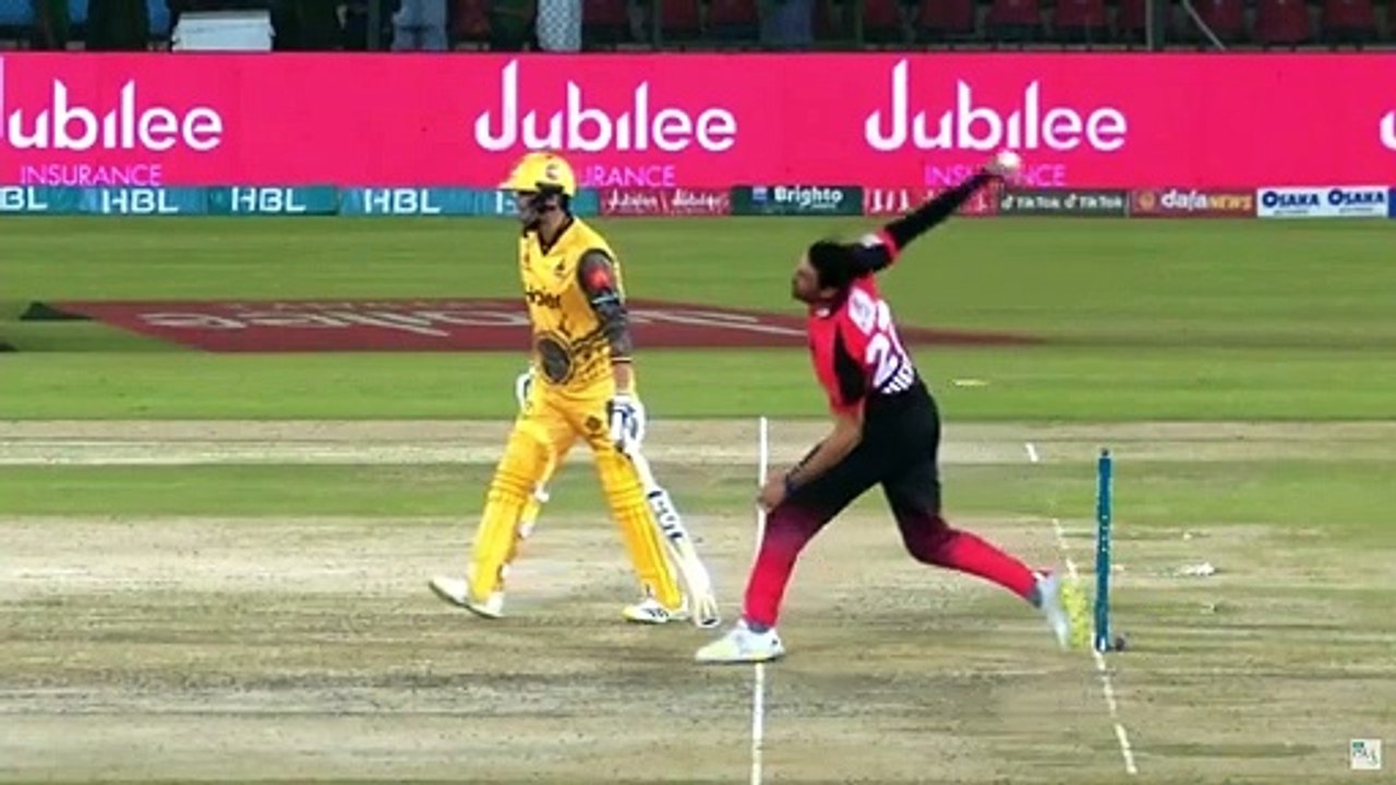 Last Thrilling Over, David Wiese vs Wahab Lahore vs Peshawar HBL PSL 7 full HD
