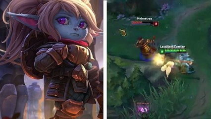 League of Legends : attention Poppy est le champion anti-teamplay par excellence