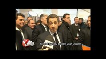 Nicolas Sarkozy apprécie et félicite Jean Dujardin dans le Zapping de News de Stars