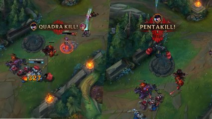 League of Legends : voici comment réaliser un pentakill après être mort avec Caitlyn