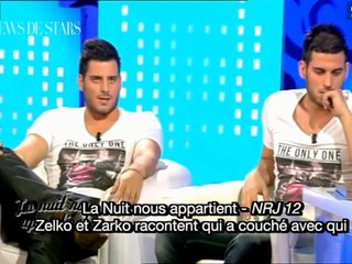 Zarko balance Ayem et Daniel dans le Zapping de News de stars
