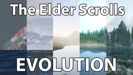 The Elder Scrolls : l'impressionnante évolution graphique de la série jusqu'à Skyrim